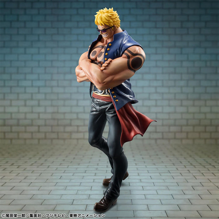 ONE PIECE - FIGURINE BELLAMY THE HYENA PORTRAIT OF PIRATES LIMITED REPRINT EDITION
