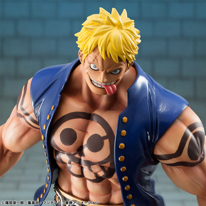 ONE PIECE - FIGURINE BELLAMY THE HYENA PORTRAIT OF PIRATES LIMITED REPRINT EDITION