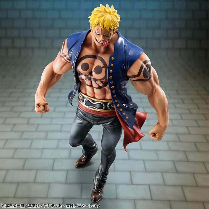 ONE PIECE - FIGURINE BELLAMY THE HYENA PORTRAIT OF PIRATES LIMITED REPRINT EDITION