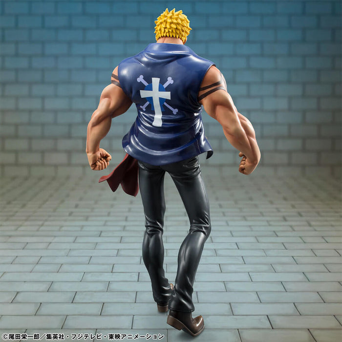 ONE PIECE - FIGURINE BELLAMY THE HYENA PORTRAIT OF PIRATES LIMITED REPRINT EDITION