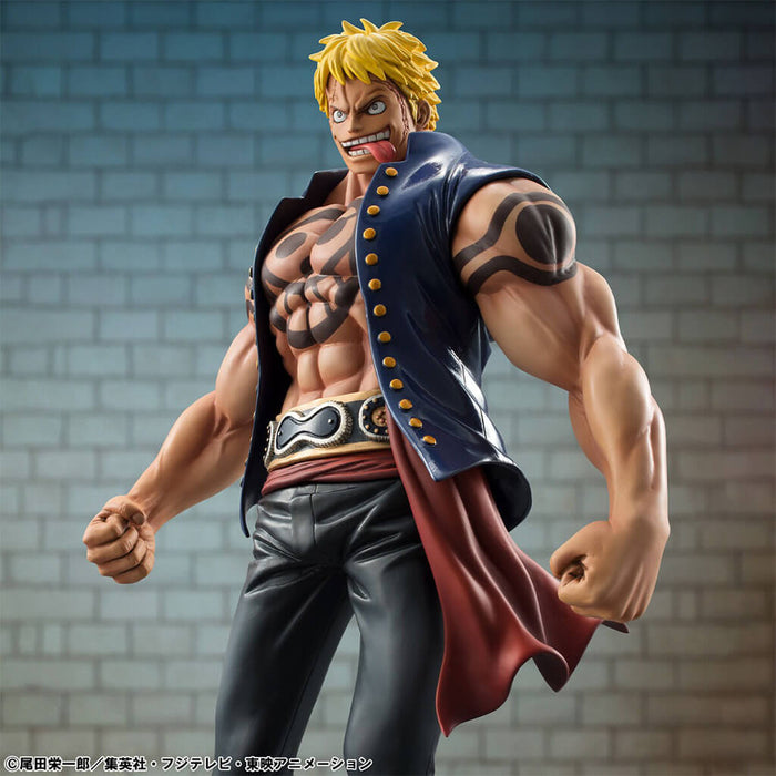 ONE PIECE - FIGURINE BELLAMY THE HYENA PORTRAIT OF PIRATES LIMITED REPRINT EDITION