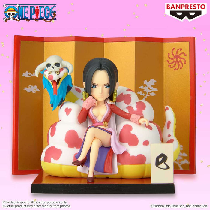 ONE PIECE - FIGURINE BOA HANCOCK & SALOME WCF LOG STORIES (SANS BOITE)