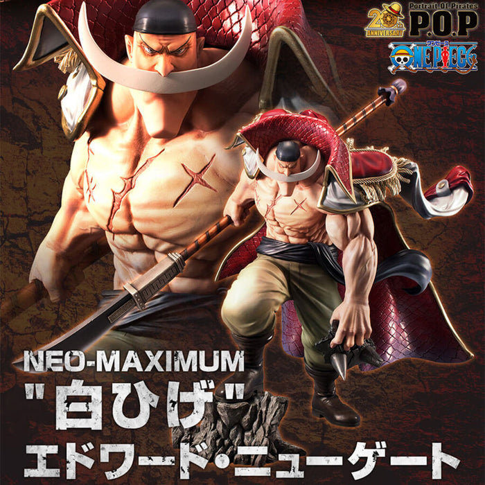 ONE PIECE - FIGURINE EDWARD NEWGATE (WHITEBEARD) PORTRAIT OF PIRATES NEO-MAXIMUM ULTRA LIMITED EDITION