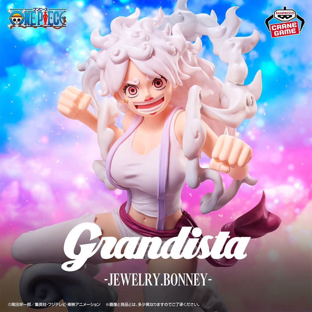 20個 ワンピース Grandista JEWELRY BONNEY Figure Jewelry Bonney Grandista 24 cm – One Piece | Japandco