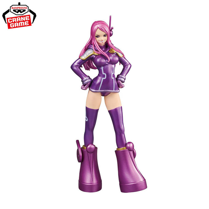 ONE PIECE - FIGURA JEWELRY BONNEY (VERSIÓN CABEZA DE HUEVO) COLOR METÁLICO DXF LA SERIE GRANDLINE