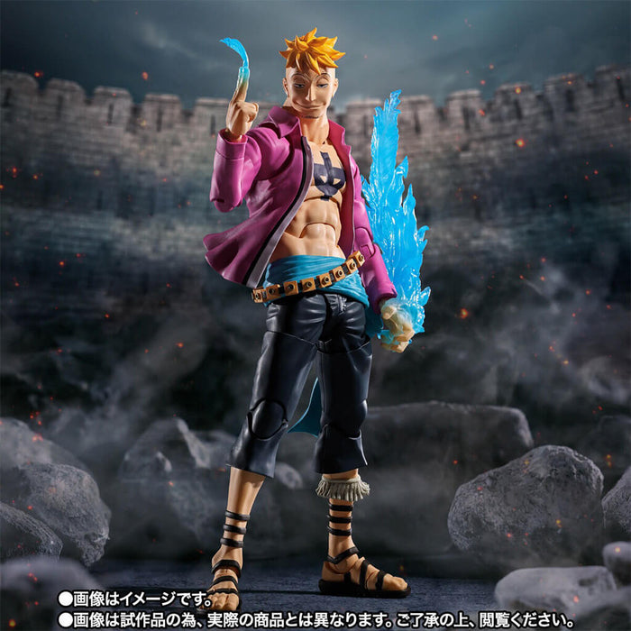 ONE PIECE - FIGURINE MARCO MARINE FORD SUMMIT BATTLE SH FIGUARTS