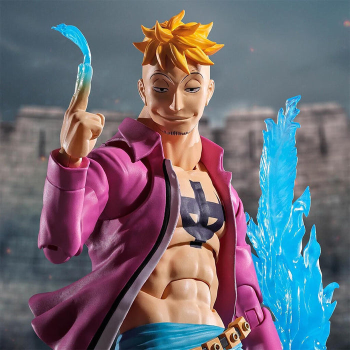 ONE PIECE - FIGURINE MARCO MARINE FORD SUMMIT BATTLE SH FIGUARTS