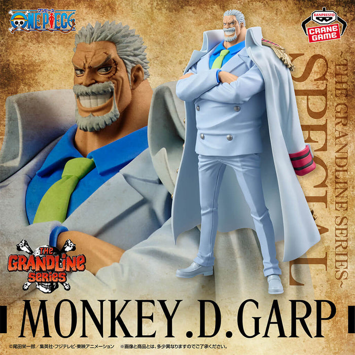 ONE PIECE - MONKEY D. GARP FIGURINE DXF THE GRANDLINE SERIES SPECIAL