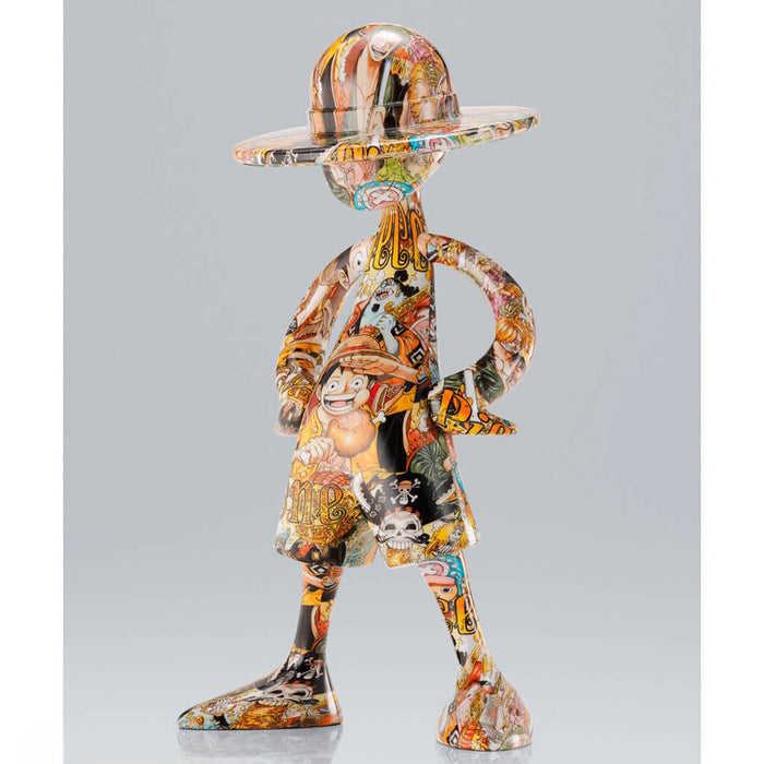 ONE PIECE - FIGURINE MONKEY D. LUFFY ARTCANVAS 1/8 - 1000LOGS Anniversary