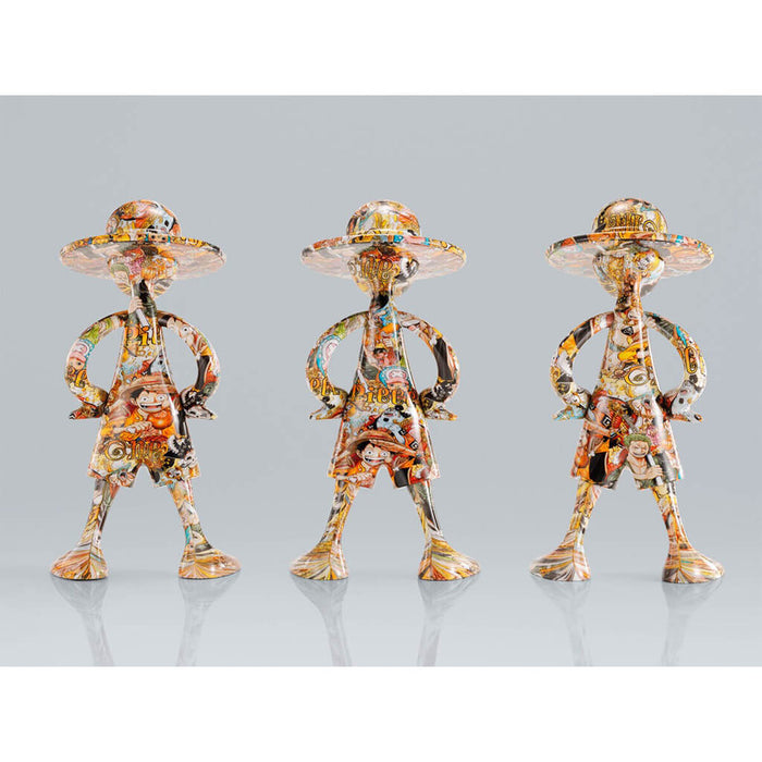 ONE PIECE - FIGURINE MONKEY D. LUFFY ARTCANVAS 1/8 - 1000LOGS Anniversary