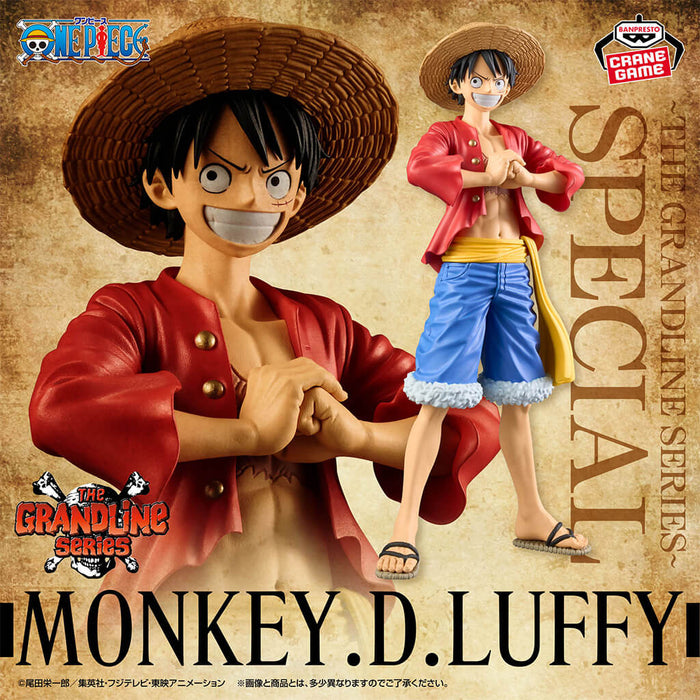 ONE PIECE - FIGURINE MONKEY D. LUFFY DXF THE GRANDLINE SERIES SPECIAL