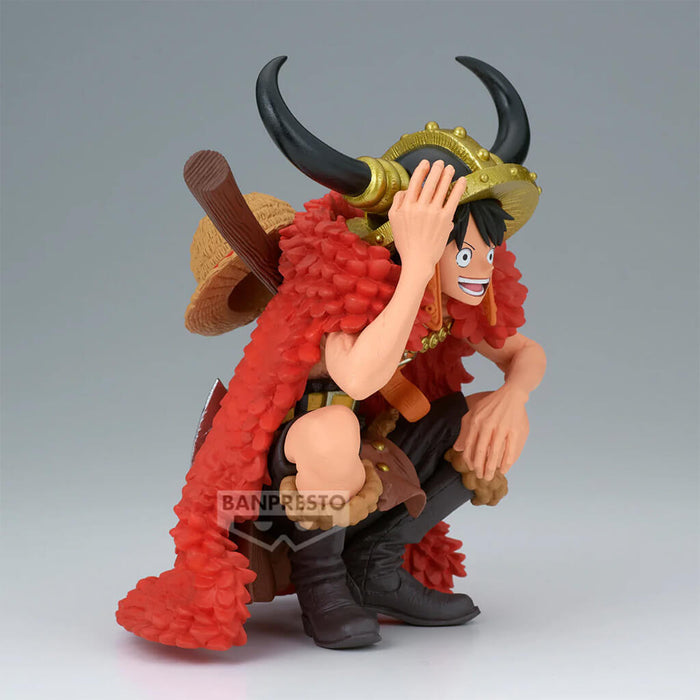 ONE PIECE - FIGURA MONKEY D. LUFFY ELBAF VER. KING OF ARTIST