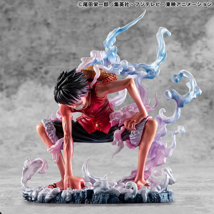 ONE PIECE - FIGURA DE EDICIÓN LIMITADA DE MONKEY D. LUFFY GEAR 2 RETRATO DE PIRATAS