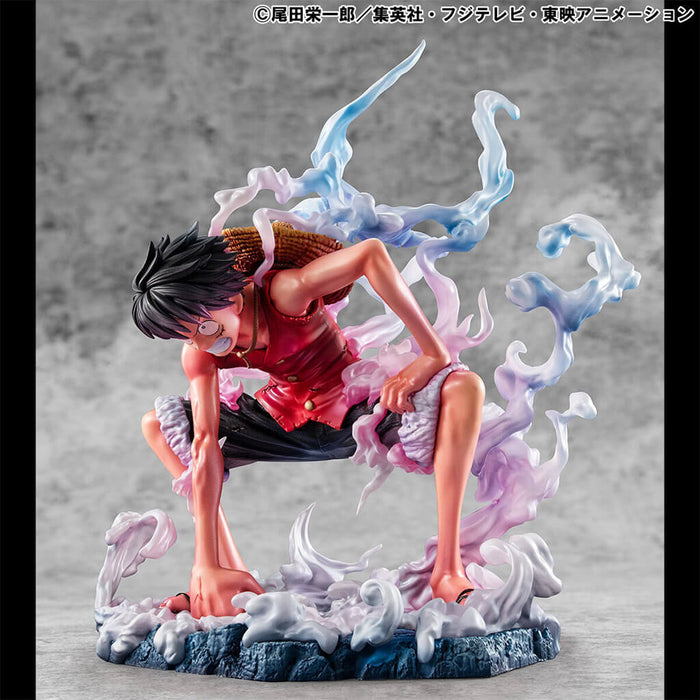 ONE PIECE - FIGURA DE EDICIÓN LIMITADA DE MONKEY D. LUFFY GEAR 2 RETRATO DE PIRATAS