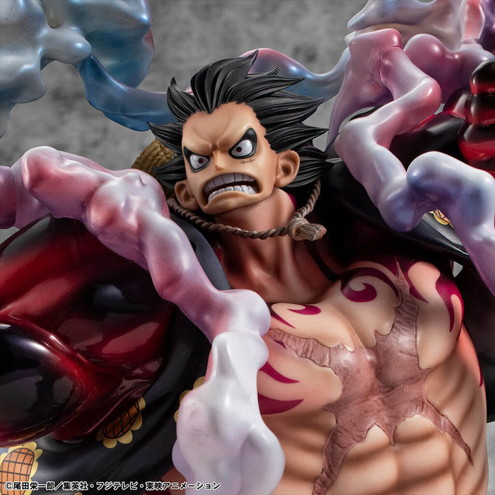 ONE PIECE - FIGURINE MONKEY D. LUFFY GEAR 4 BOUNDMAN 10th LIMITED VER. PORTRAIT OF PIRATES SA-MAXIMUM