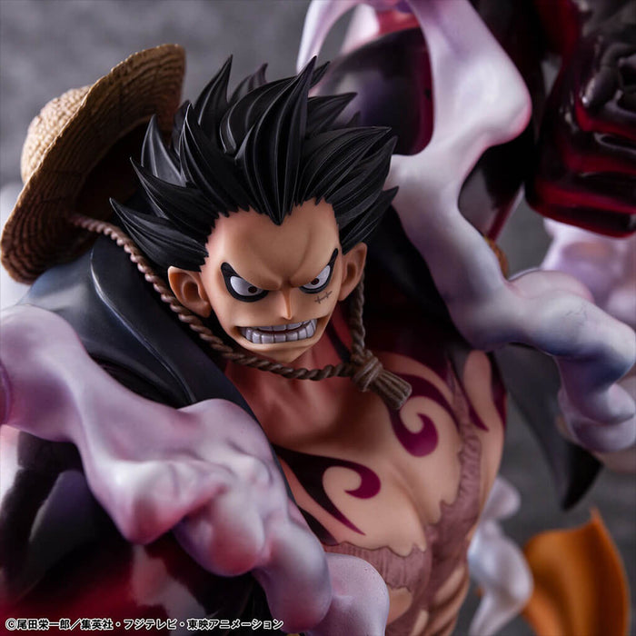 ONE PIECE - FIGURINE MONKEY D. LUFFY GEAR 4 BOUNDMAN 10th LIMITED VER. PORTRAIT OF PIRATES SA-MAXIMUM