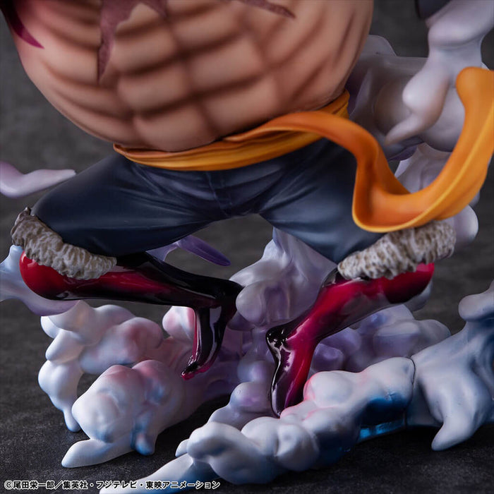 ONE PIECE - FIGURINE MONKEY D. LUFFY GEAR 4 BOUNDMAN 10th LIMITED VER. PORTRAIT OF PIRATES SA-MAXIMUM
