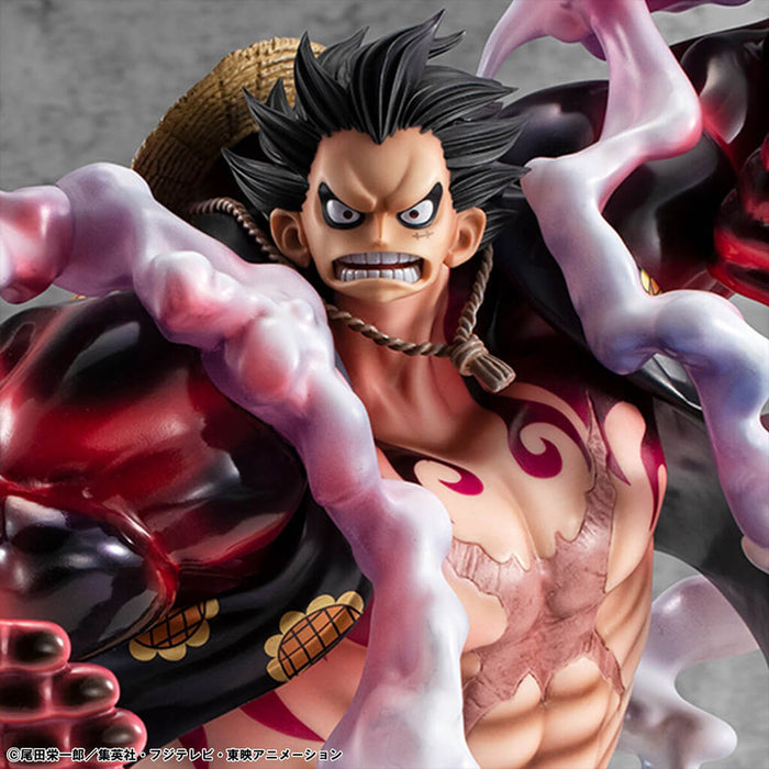 ONE PIECE - FIGURINE MONKEY D. LUFFY GEAR 4 BOUNDMAN 10th LIMITED VER. PORTRAIT OF PIRATES SA-MAXIMUM
