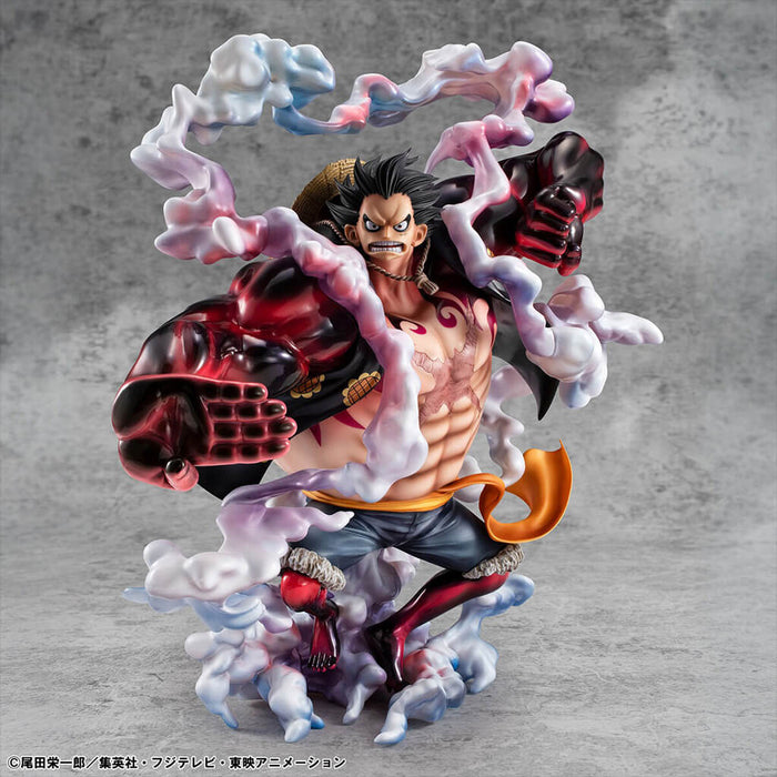 ONE PIECE - FIGURINE MONKEY D. LUFFY GEAR 4 BOUNDMAN 10th LIMITED VER. PORTRAIT OF PIRATES SA-MAXIMUM