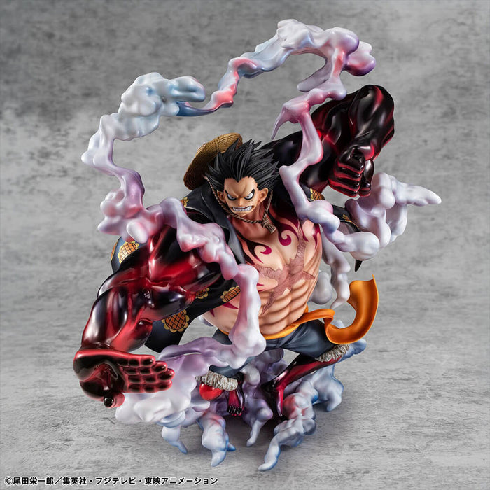 ONE PIECE - FIGURINE MONKEY D. LUFFY GEAR 4 BOUNDMAN 10th LIMITED VER. PORTRAIT OF PIRATES SA-MAXIMUM