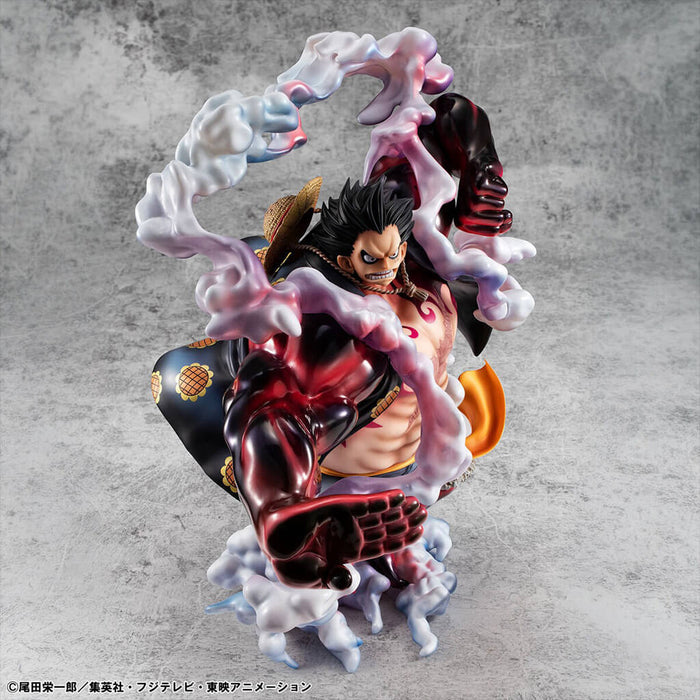 ONE PIECE - FIGURINE MONKEY D. LUFFY GEAR 4 BOUNDMAN 10th LIMITED VER. PORTRAIT OF PIRATES SA-MAXIMUM