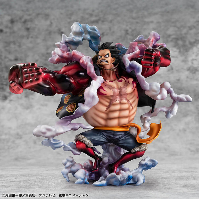 ONE PIECE - FIGURINE MONKEY D. LUFFY GEAR 4 BOUNDMAN 10th LIMITED VER. PORTRAIT OF PIRATES SA-MAXIMUM
