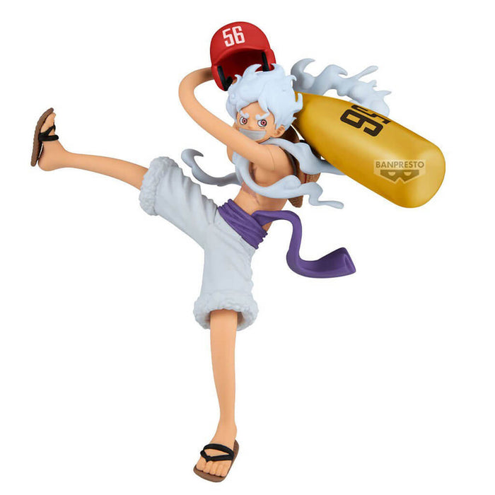 ONE PIECE - FIGURA DE COLECCIÓN DE REGISTROS DE BATALLA DE MONKEY D. LUFFY GEAR 5 II