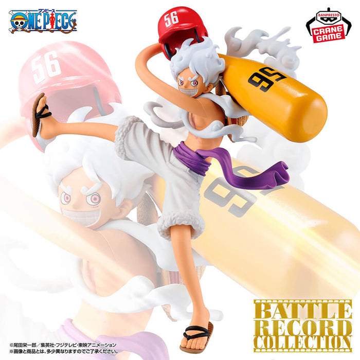 ONE PIECE - FIGURINE MONKEY D. LUFFY GEAR 5 II BATTLE RECORD COLLECTION