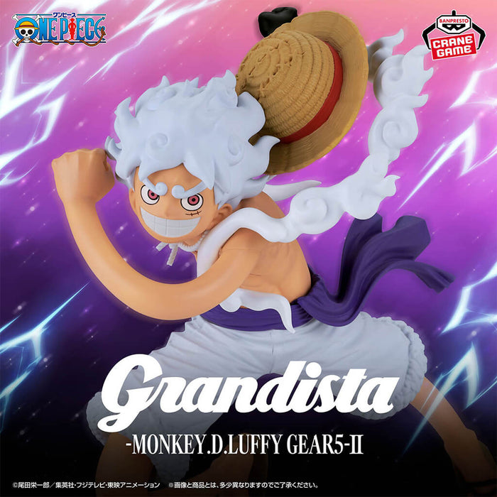 ONE PIECE - FIGURA DE MONKEY D. LUFFY GEAR 5 II GRANDISTA
