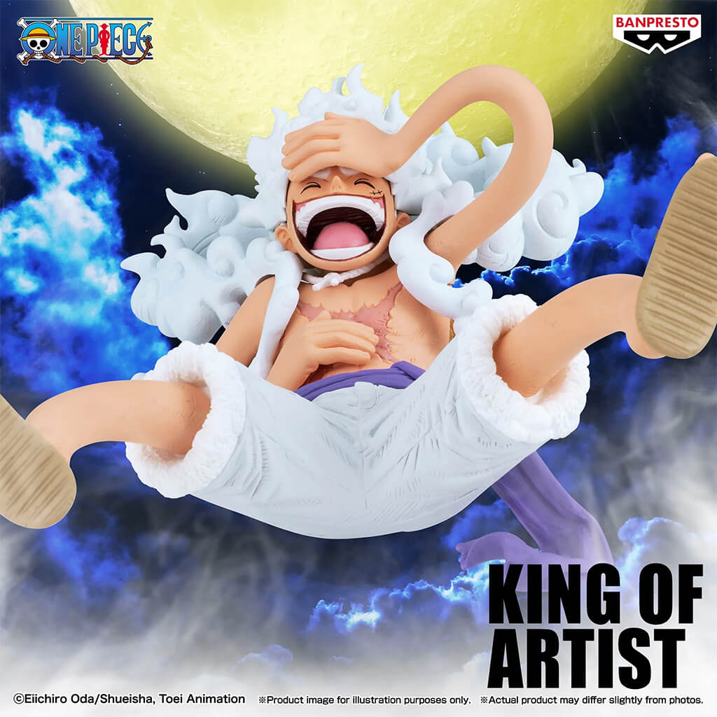ONE PIECE - FIGURA MONKEY D. LUFFY GEAR 5 KING OF ARTIST III (SANS BOITE)