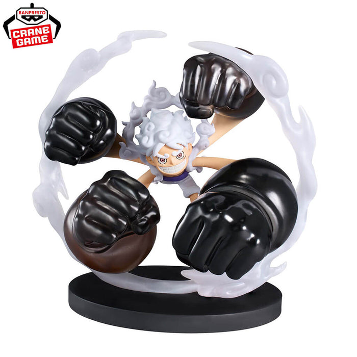ONE PIECE - FIGURINE MONKEY D. LUFFY GEAR 5 MEGA WCF