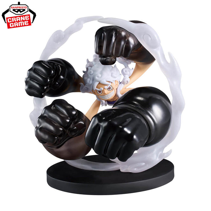 ONE PIECE - FIGURINE MONKEY D. LUFFY GEAR 5 MEGA WCF