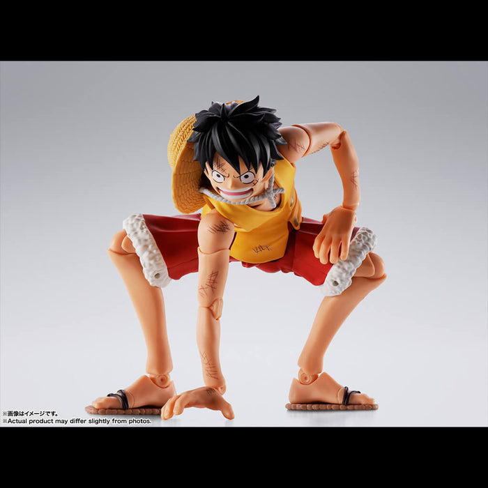 ONE PIECE - FIGURA MONKEY D. LUFFY MARINEFORD SH FIGUARTS
