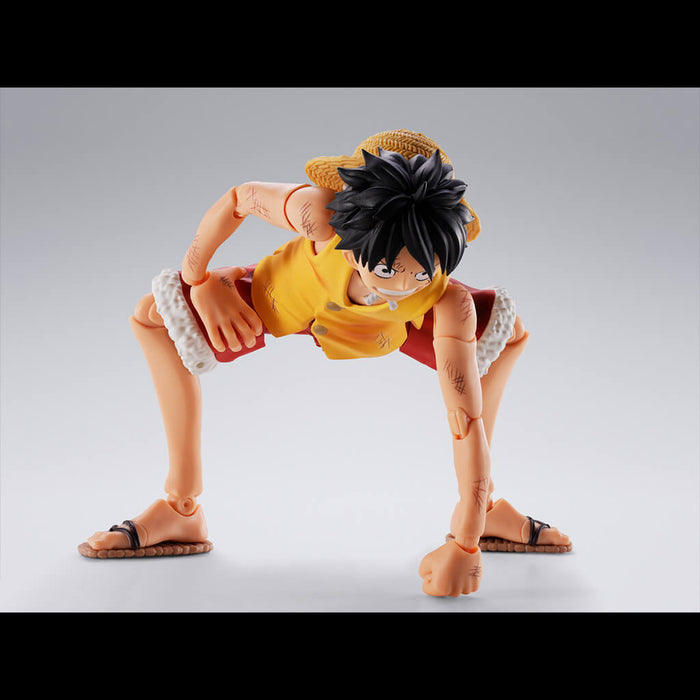 ONE PIECE - FIGURA MONKEY D. LUFFY MARINEFORD SH FIGUARTS