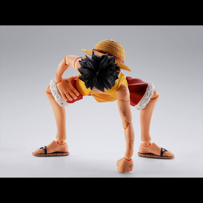 ONE PIECE - FIGURA MONKEY D. LUFFY MARINEFORD SH FIGUARTS