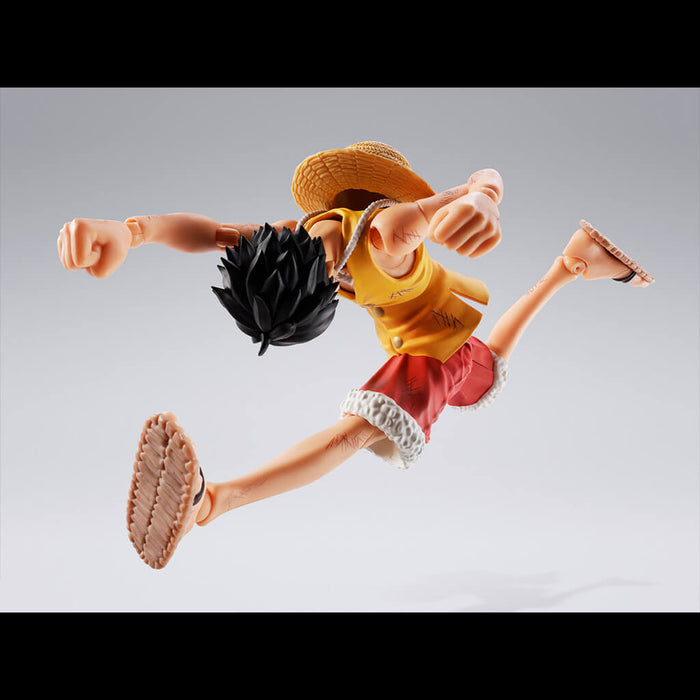 ONE PIECE - FIGURA MONKEY D. LUFFY MARINEFORD SH FIGUARTS