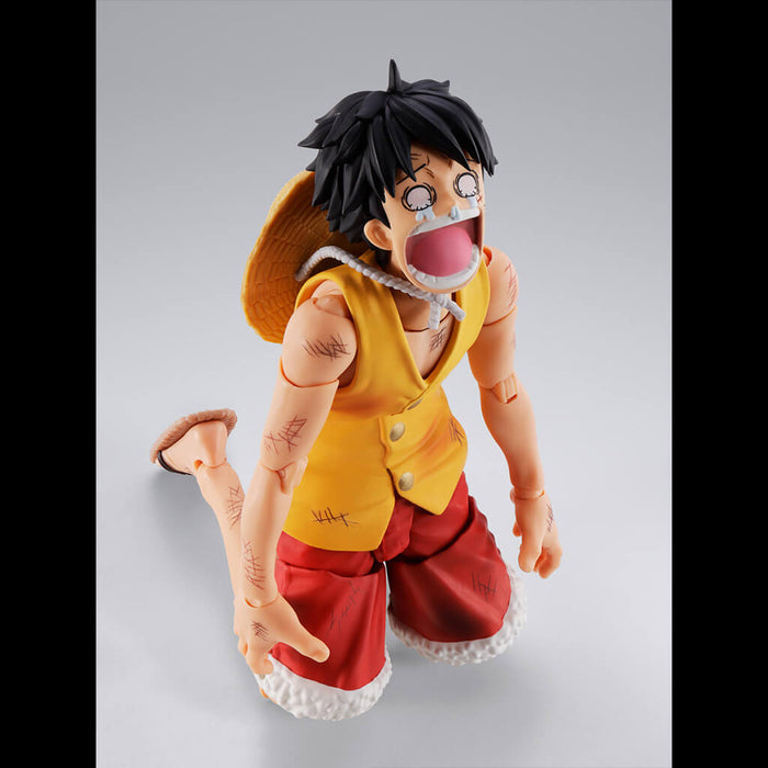 ONE PIECE - FIGURA MONKEY D. LUFFY MARINEFORD SH FIGUARTS
