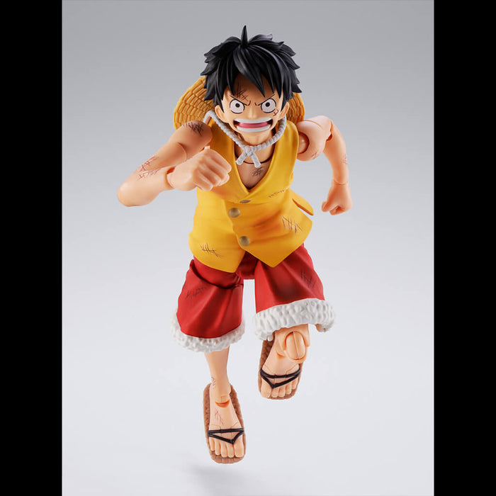 ONE PIECE - FIGURA MONKEY D. LUFFY MARINEFORD SH FIGUARTS