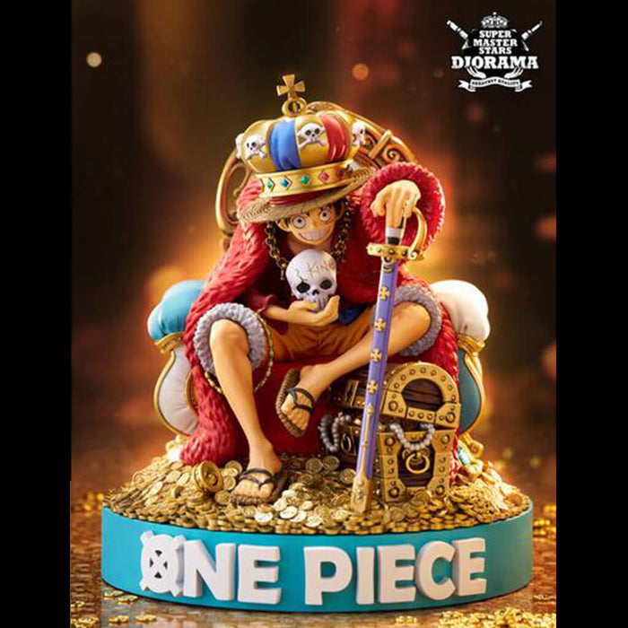 ONE PIECE - FIGURINE MONKEY D. LUFFY SUPER MASTER STARS DIORAMA KING (RED VER.) LIMITED EDITION