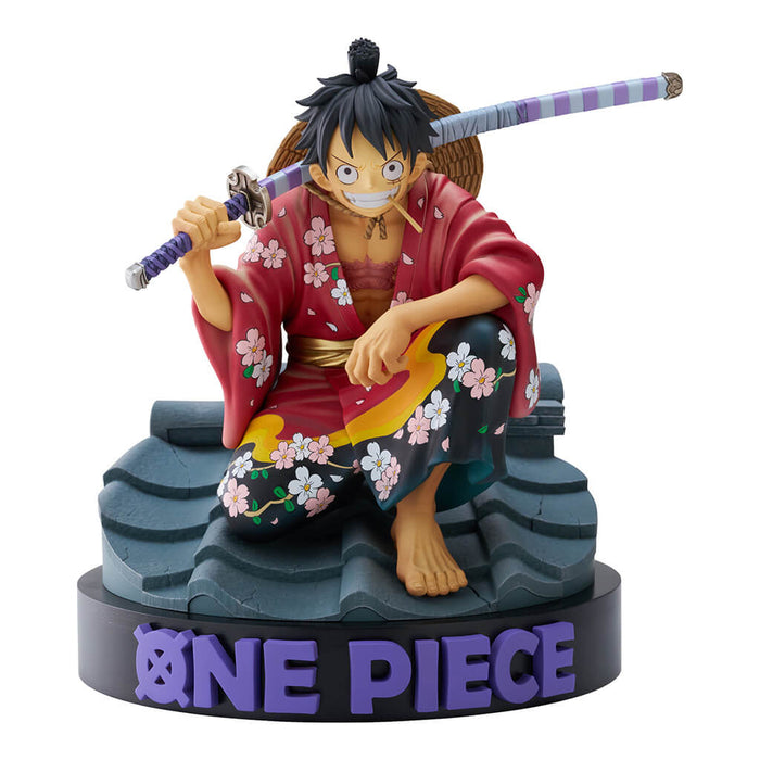 ONE PIECE - FIGURINE MONKEY D. LUFFY WANO COUNTRY SUPER MASTER STARS DIORAMA LIMITED EDITION