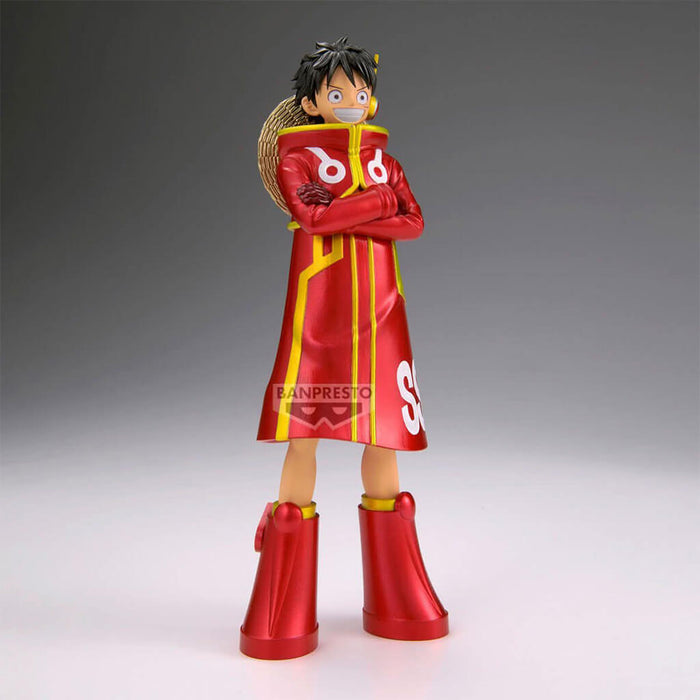 ONE PIECE - MONKEY D. LUFFY FIGURINE (EGG HEAD VER.) METALIC COLOR DXF THE GRANDLINE SERIES