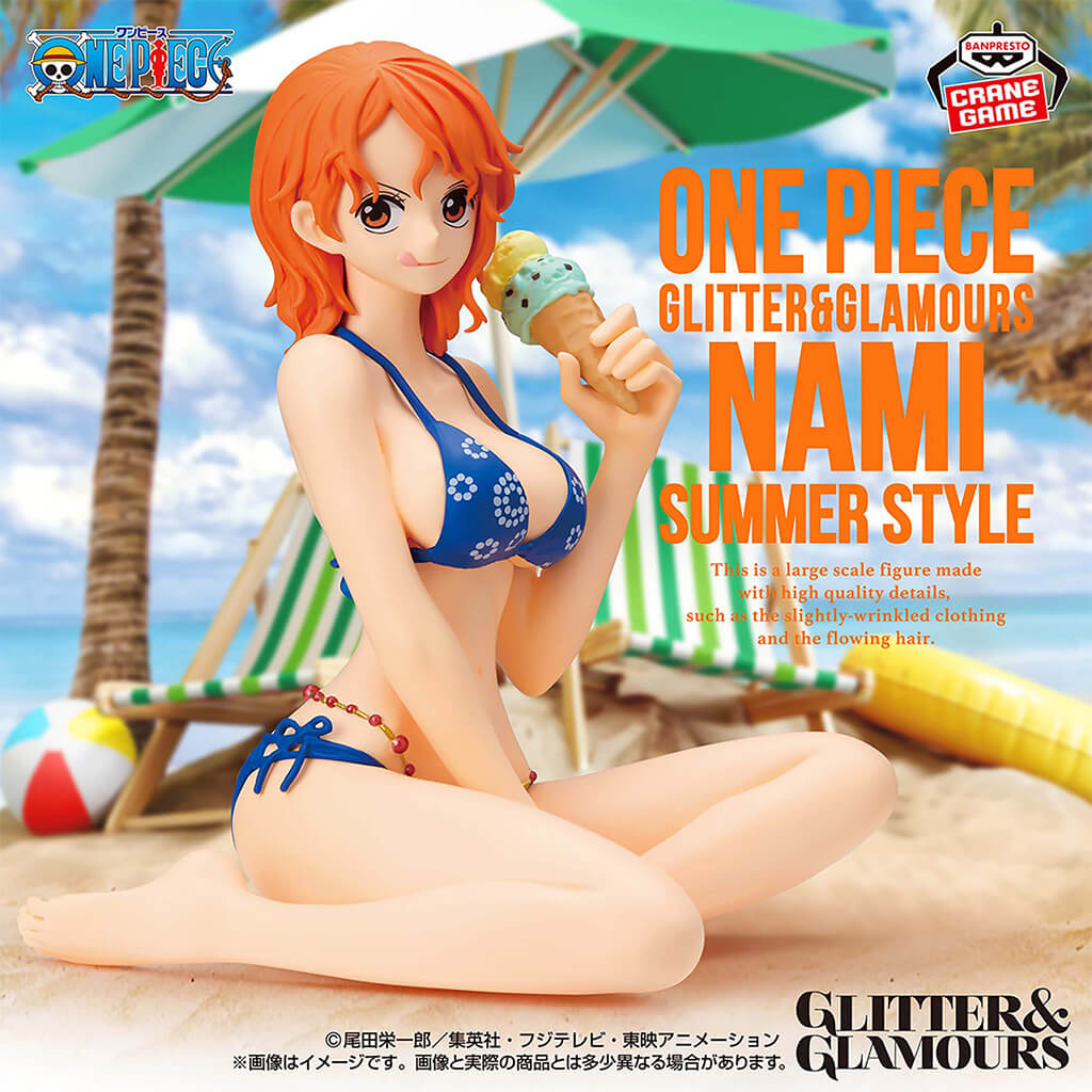 ONE PIECE - FIGURA NAMI SUMMER STYLE GLITTER & GLAMOURS