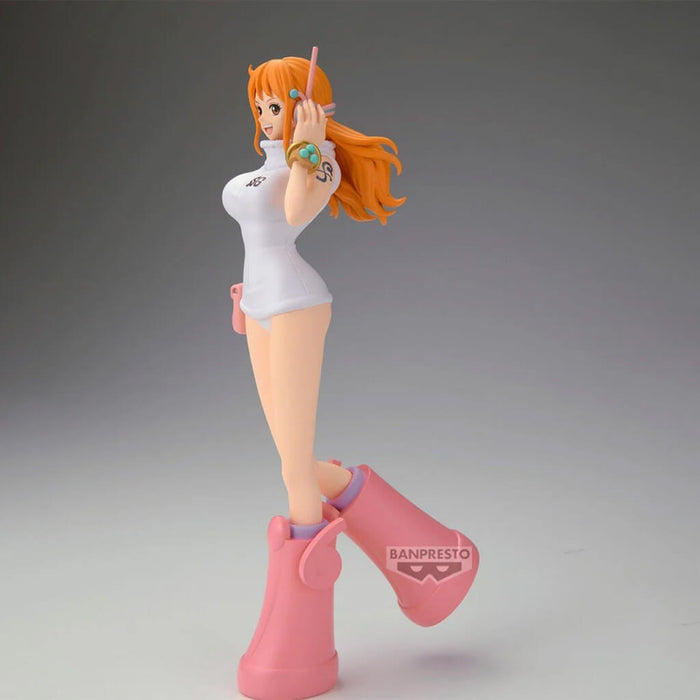 ONE PIECE - FIGURINE NAMI (EGG HEAD STYLE) GLITTER & GLAMOURS