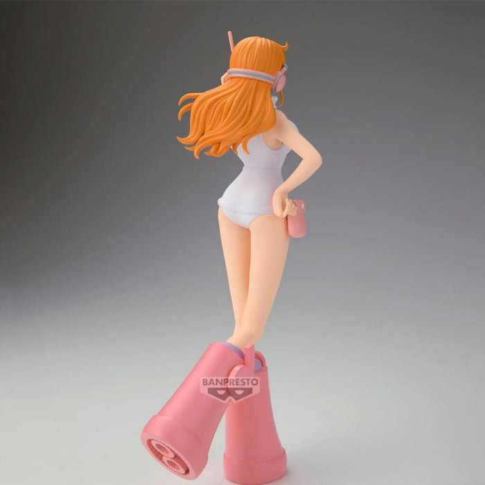 ONE PIECE - FIGURINE NAMI (EGG HEAD STYLE) GLITTER & GLAMOURS
