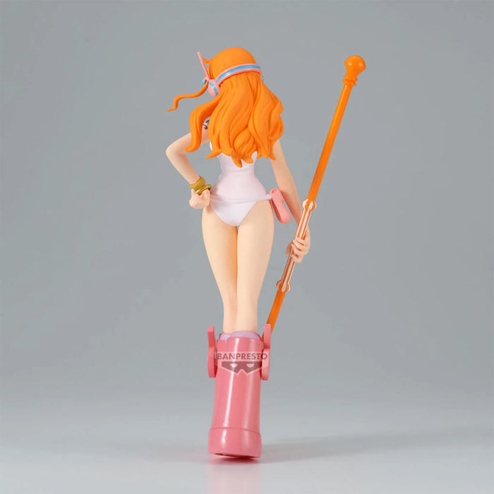 ONE PIECE - FIGURA NAMI (VERSIÓN EGG HEAD) EL SHUKKO