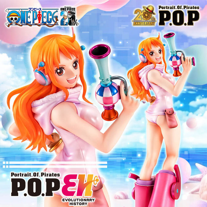 ONE PIECE - FIGURINE NAMI (EVOLUTIONARY HISTORY) PORTRAIT OF PIRATES