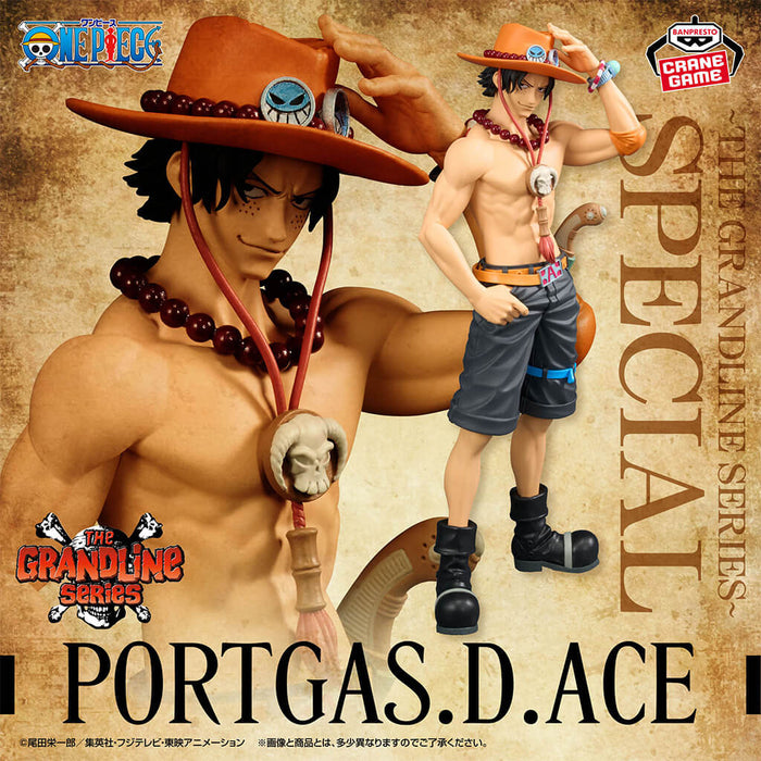 ONE PIECE - FIGURINE PORTGAS D. ACE DXF THE GRANDLINE SERIES SPECIAL