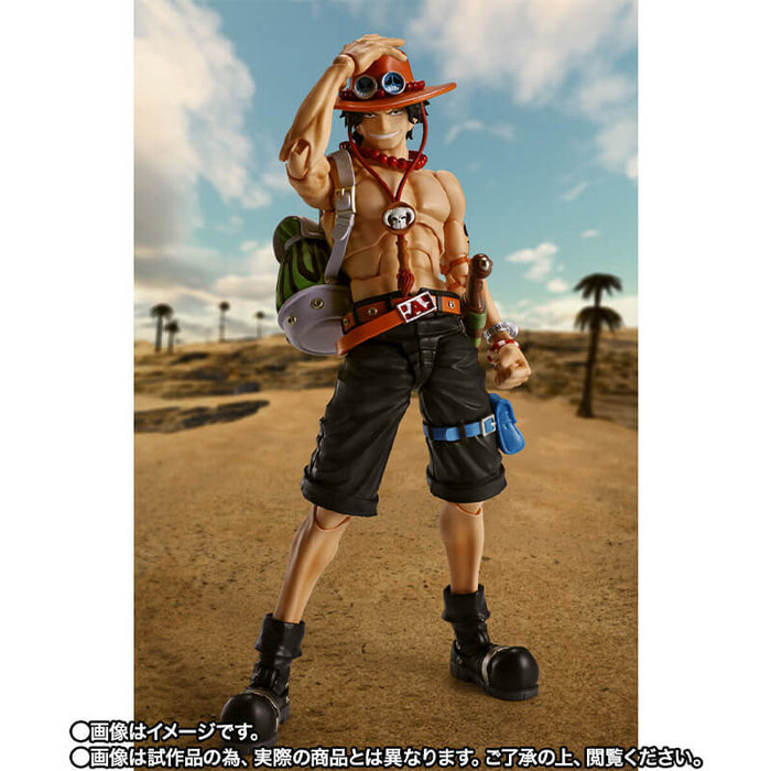 ONE PIECE - FIGURINE PORTGAS D. ACE FIRE FIST SH FIGUARTS