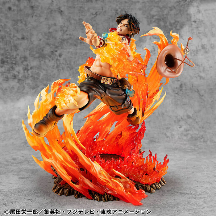 ONE PIECE - FIGURA DE PORTGAS D. ACE RETRATO DE PIRATAS NEO-MAXIMUM 15.ª VERSIÓN LIMITADA (REIMPRESIÓN ULTRA LIMITADA)