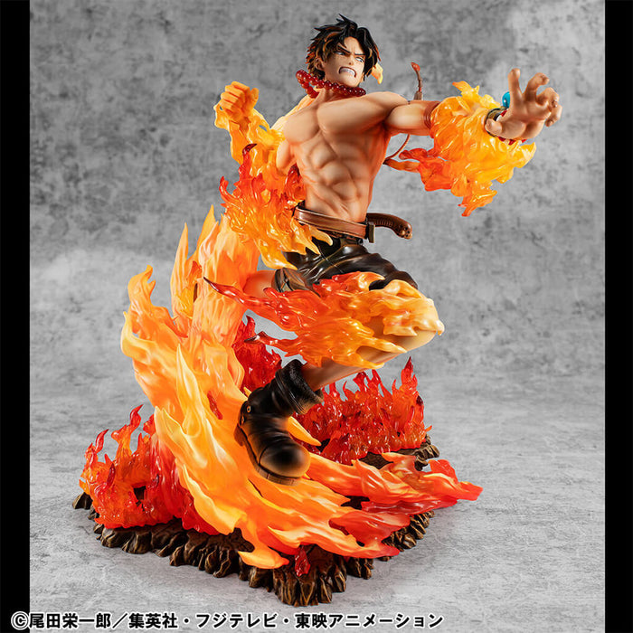 ONE PIECE - FIGURA DE PORTGAS D. ACE RETRATO DE PIRATAS NEO-MAXIMUM 15.ª VERSIÓN LIMITADA (REIMPRESIÓN ULTRA LIMITADA)